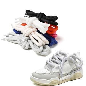 Les derniers lacets en polyester ronds extra épais de 10 mm, à la mode, adaptés aux baskets, chaussures plates décontractées et chaussures en toile - Product Image 2