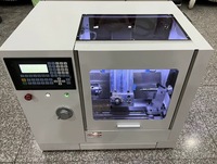 VMC-215 Fresadora CNC Pequeña para Uso Doméstico, Mini Centro de Mecanizado Horizontal de Dos Ejes, 220V Multifuncional