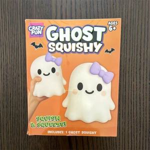 Squishies de Halloween al por mayor, 10 cm, Squishy de fantasma lindo, Squishy divertido para aliviar el estrés, juguete de Halloween, recuerdos de fiesta, juguetes Squishy gigantes - Product Image 6