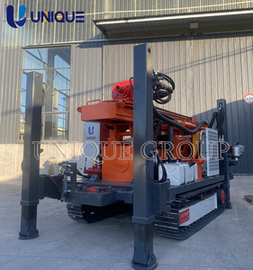 Foreuse hydraulique sur chenilles pour puits d'eau, profondeur de forage 300m, moteur diesel, pompe à roulement de boîte de vitesses, certifiée ISO CE, compétitive - Product Image 4