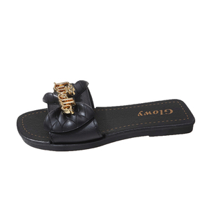 Pantoufles et Sandales Plates d'Été Respirantes <span class=keywords><strong>à</strong></span> Bout Pointu avec Semelle Intérieure en Caoutchouc pour Femmes 2025 - Product Image 5