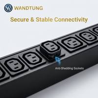 Unit Distribusi Daya Rak Cerdas Universal Berdaya Tinggi Kustom Pabrik, PDU untuk Rak Server, PDU Metered Smart PDU