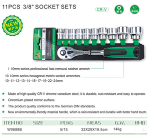 Wholesale Adjustable Small Ratchet <strong>Socket</strong> <strong>Combination</strong> Wrench Set - Product Image 6