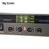 Sistem Suara Power Amplifier 4X200W dengan Layar T-4200 untuk KTV untuk Panggung untuk Teknik Audio dengan Performa Stabil
