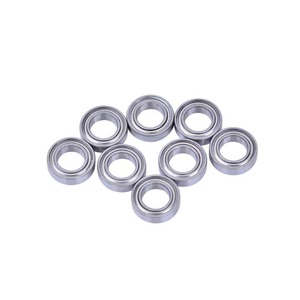 Rodamiento Pequeño de Acero Inoxidable MR83 3x8x3mm Anticorrosión de Funcionamiento Suave para Instrumentos de Precisión, Piezas de Juguetes y Engranajes Miniatura - Product Image 1