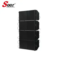 Enceintes professionnelles monocanal passives Seer NX-10 en contreplaqué de bouleau 300W RMS pour système audio de scène intérieur avec amplificateur externe