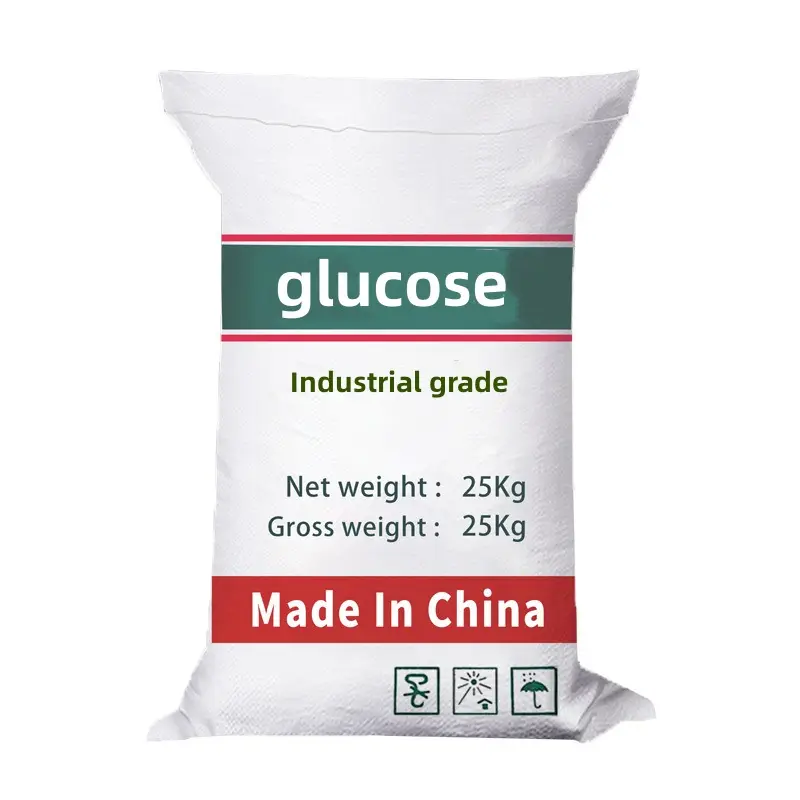 China large stock industrial grade white granular powder Glucose high purity 98% Cas No. 5996-10-1