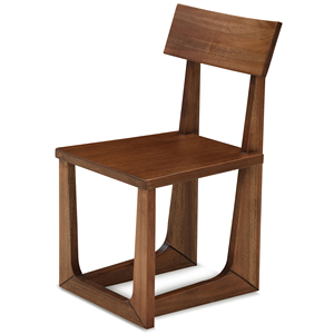 Chaises de salle à manger en bois de rose massif au design unique Chaises modernes à <span class=keywords><strong>large</strong></span> surface d'<span class=keywords><strong>assise</strong></span> et à dossier arrondi pour la salle à manger - Product Image 1