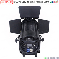 Projecteur LED Fresnel 300W pour Studio, Zoom Ra≥90 CW WW 2-en-1 RGBW en option, Lumière DMX pour Scène, Vidéo et Photographie