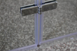 2023 <span class=keywords><strong>New</strong></span> giá rẻ nhà máy bán hàng đơn giản dễ dàng làm sạch Tempered Glass tắm không khung bao vây - Product Image 6