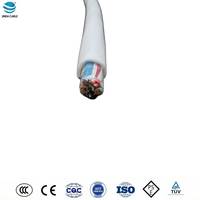 Fil électrique RVV 2x1,5mm² Fil de cuivre flexible gainé de PVC pour appareils électroménagers, éclairage basse tension 300/500V