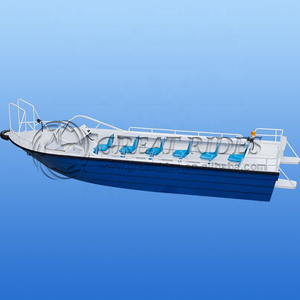 Bateau de vitesse en aluminium de type ouvert 21,3 pieds 6.5m pour la location de centres de villégiature, la pêche et l'utilisation de taxis nautiques - Product Image 1