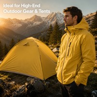 Tela de Terciopelo Ecológica, Hecha con Materiales Reciclados, Impermeable y Transpirable, para Ropa Deportiva y Mantas de Exterior