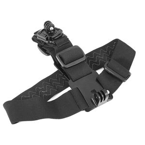 Accessoires de caméra d'action sportive de haute qualité en nylon, 2 pièces, avec fixation pour <span class=keywords><strong>casque</strong></span>, rotation à 360 degrés, sangle de tête flexible pour - Product Image 1