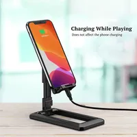 Bureau 2024 NOUVEAU Table Pliante Mobile Portable Support de Téléphone Portable Pliable Support de Téléphone pour iPad pour iPhone pour Samsung