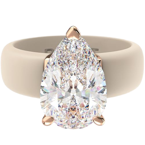 Anillos de Plata de Ley 925 con Rodio, Exquisitos y Brillantes, con Diseño de Gota de Agua Entrelazada con Circonita Transparente, Certificados por CMA, para Mujer - Product Image 1