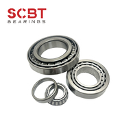 Roulement à rouleaux coniques à une rangée de haute précision P5 SCBT 30314 / 7314E, joints ouverts, en acier chromé 70*150mm pour machines