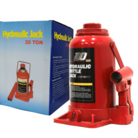 Cric hydraulique professionnel robuste de 20 tonnes en acier pour la réparation de camions, SUV et bus avec certification CE