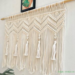 OEM Handmade Macrame Wall Hanging 100% Cotton Modern Design for Home Decor Living <b>Room</b> Bedroom From Vietnam - Product Image 3