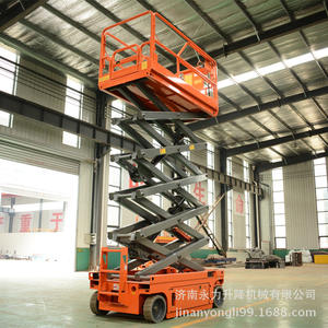 Plataforma Elevadora Autopropulsada de 6 Metros, Plataforma de Trabajo Aérea Hidráulica Pequeña con Elevación Automática - Product Image 2