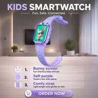 Jam Tangan Pintar Anak Wonlex CT28 CAT1 Tahan Air dengan GPS, Kartu SIM, Panggilan Darurat SOS, Model Sekolah, RTOS 4G