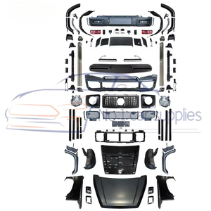 Kits de carrocería de fibra de carbono 2018+ para <span class=keywords><strong>Suzuki</strong></span> <span class=keywords><strong>Jimny</strong></span>, modificación completa al estilo <span class=keywords><strong>Brabus</strong></span>, parachoques delantero y trasero, capó, luces, kit de carrocería - Product Image 2