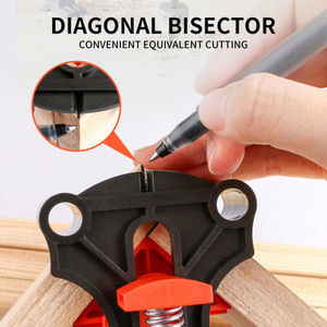 Onkeli Woodworking Right Angle Clamp 60 90 120 Degree Adjustable Plastic Clamp For Carpentry Fixing Tools - Product Image 4