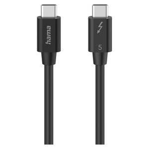 Cavo <b>USB</b> <b>C</b> 240W Thunderbolt 5 Black 1m 00200796 - Product Image 1