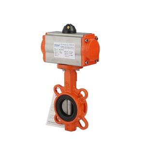 Vente de liquidation B2B COVNA : Vanne papillon pneumatique à ressort avec siège EPDM, actionnée par l'air, type Wafer - Product Image 3