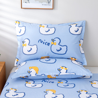 Taies d'oreiller personnalisées en gros 100 % coton, simples, doubles, Queen Size, draps et ensembles de taies d'oreiller pour enfants, impression, taille 48*74cm