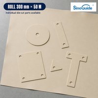 Feuille isolante électrique thermiquement conductrice en polyimide haute tension TCP-K102, couverte de silicone, TIM pour l'électronique