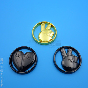 Custom Metal <b>Golf</b> Ball Marker Zinc Alloy 3D Hollow Design Durable Sports Accessory - Product Image 1