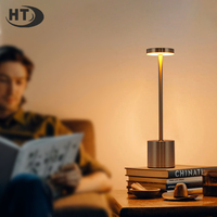 Lampes de table LED sans fil rechargeables USB en métal, style nordique, pour restaurant, bar, chambre, avec commande tactile – Vente en gros usine
