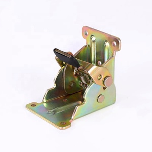 Charnières métalliques pliantes modernes à 90 degrés en acier zingué pour pieds de meubles de salon, chambre, salle à manger, salle de sport, cuisine - Product Image 2