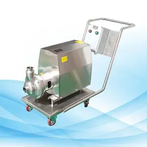 Food Grade Sanitary ABB Motor High Pressure Centrifugal Beverage Alcohol Transfer Pump