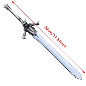 Modello di Spada della <span class=keywords><strong>Ribellione</strong></span> di Dante Personalizzato Avanzato, Replica in Metallo per Decorazione Anime o Collezione - Product Image 5