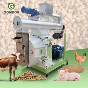 Machine à granulés d'aliments pour animaux (crevettes, bovins) de 10 tonnes par heure, granulateur robuste pour l'alimentation animale - Product Image 1