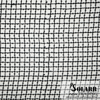 Tissu en dentelle de maille à sequins noirs brillants en polyester écologique et durable de Shaoxing, Chine, idéal pour les tenues de soirée et les vêtements féminins.