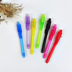 Đa Chức Năng LED Sáng UV Đèn Bút Bán Buôn Vô Hình Mực Văn Phòng Phẩm <span class=keywords><strong>Highlighter</strong></span> 1.0Mm Chiều Rộng Bằng Văn Phòng Trắng Nhựa - Product Image 3