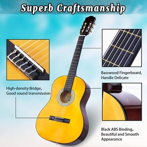 Cort <b>Classic</b> Orangewood Acoustic <b>Guitar</b>, Maple Back/Side Fingerboard - Product Image 4