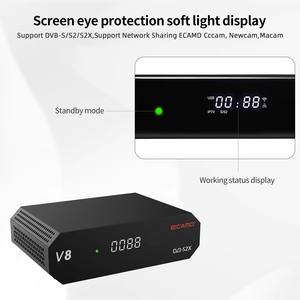 Receptor de TV Satelital ECAMD V8 DVB-S/S2/S2X 1 Año <span class=keywords><strong>Mars</strong></span> con Ranura para Tarjeta CA - Product Image 4