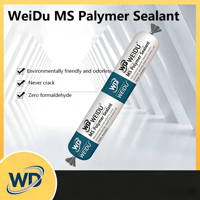 Sealant MS Bebas Formaldehida untuk Penggunaan di Kamar Anak, Sealant Polimer Elastisitas Tinggi untuk Konstruksi & Pertukangan Kayu