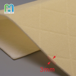<span class=keywords><strong>Tissu</strong></span> matelassé alvéolé 5MM 20D haute résilience avec velours en mousse PU collé durable pour revêtement de plafond automobile et doublure de canapé - Product Image 1