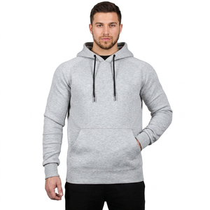 Fabricante OEM de Sudaderas con Capucha, Sudadera Extra Grande Personalizada para Hombre, Estilo Urbano de Algodón y Felpa, Venta al Por Mayor - Product Image 1