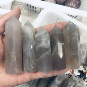 All'ingrosso bacchetta da torre di cristallo fengshui <span class=keywords><strong>blu</strong></span> <span class=keywords><strong>rosa</strong></span> <span class=keywords><strong>naturale</strong></span> alla rinfusa per la decorazione domestica - Product Image 5