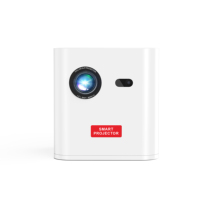 Equipo de Presentación Inteligente Pico, Proyector Android 9.0, 180 Ansi Lúmenes, Proyector Inalámbrico, Mini Proyector Portátil 4K