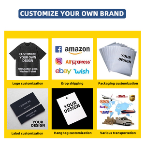 Custom Logo Vintage Acid Washed T Shirt Men Distressed Heavyweight Cotton Blank Oversized <b>Tshirt</b> 100% Cotton for Men's T-shirt - Product Image 5