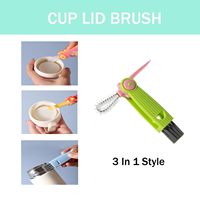 Ensemble de brosses de nettoyage pour biberons |   Nettoyant pour biberons et tétines en silicone sans BPA |   Conforme aux normes de l'UE et du Moyen-Orient