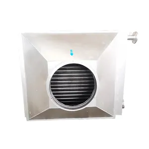 SS aluminum Steam heater is suitable for fresh air heating and air cooling steam
