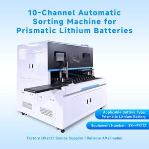 10-Kanal Prismatische Zellenbatterie-Sortiermaschine OCV und Innenwiderstandstester für Lithium-Batteriepack-Produktionslinien - Product Image 3